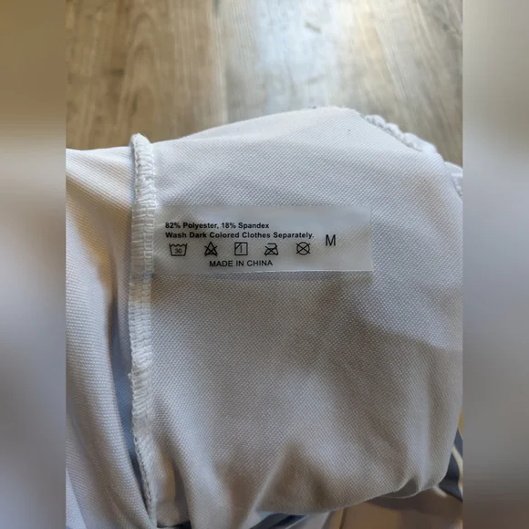 Boutique brand striped one piece swim suit - Picture 7 of 8